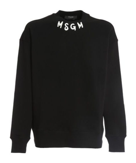 Msgm Sweatshirt Men Color Black In Black