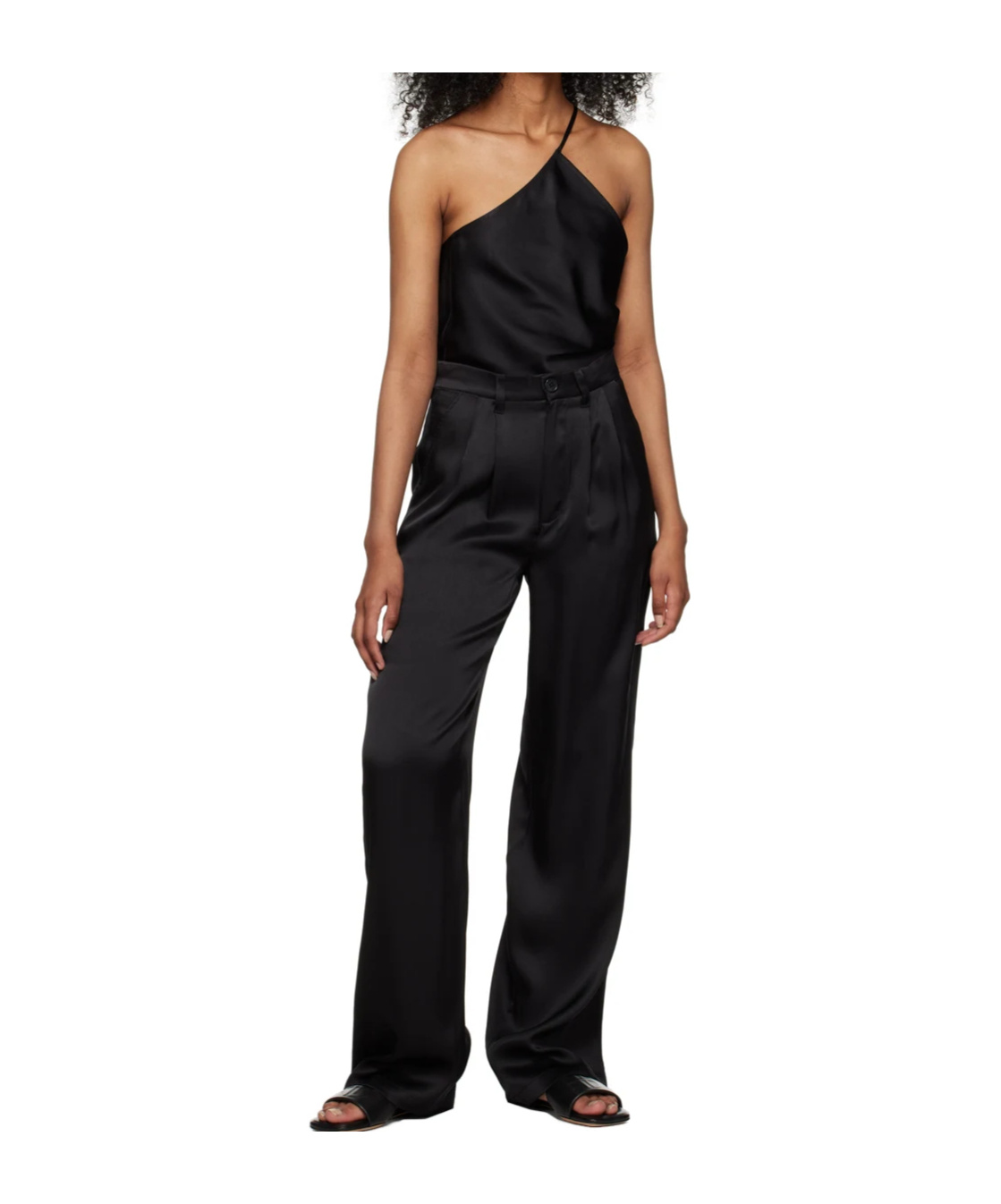 ANINE BING CARRIE STRAIGHT-LEG TAILORED TROUSERS
