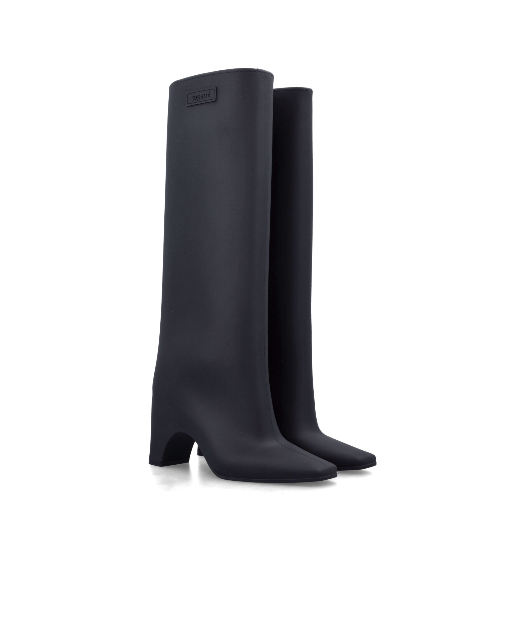 Coperni Rubber Bridge Boot In Black