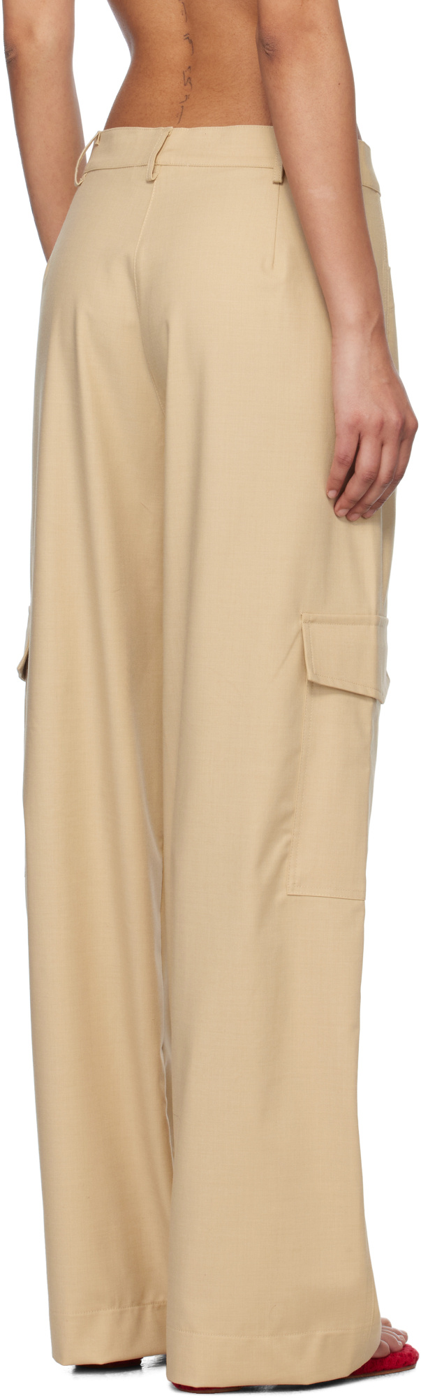 Gimaguas Beige Audrey Trousers In Neutral
