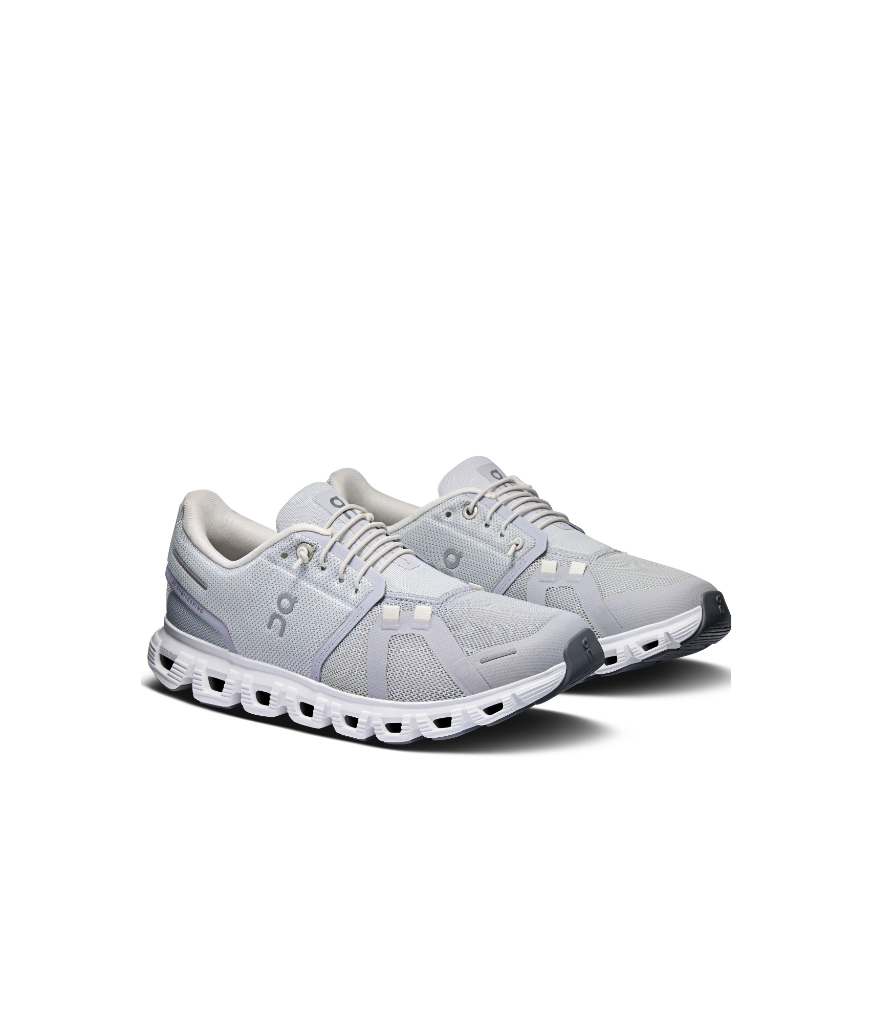 On Running Lace-up Sneakers In Gray