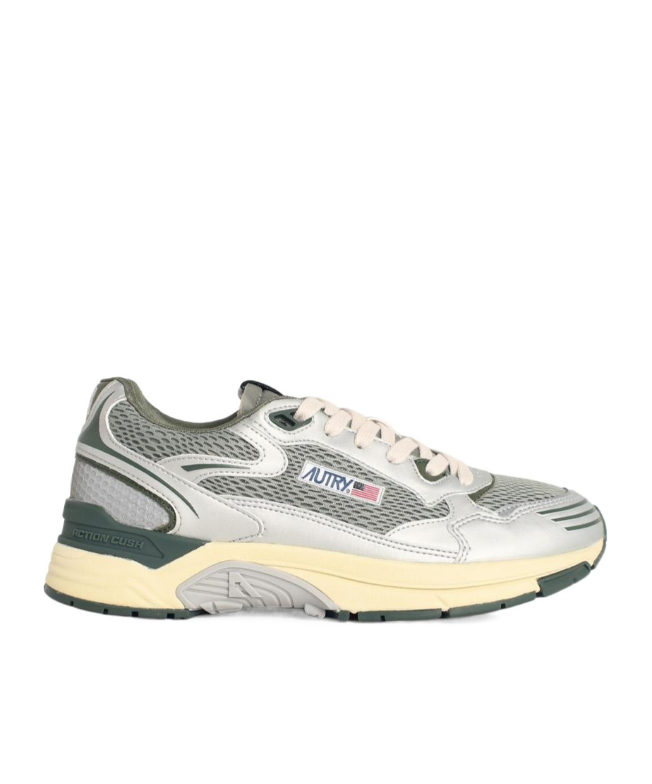Autry Hyperway Micro-hole Low Sneakers In White