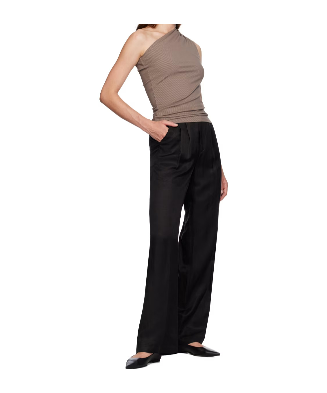 ANINE BING CAMILA SHOULDER VEST