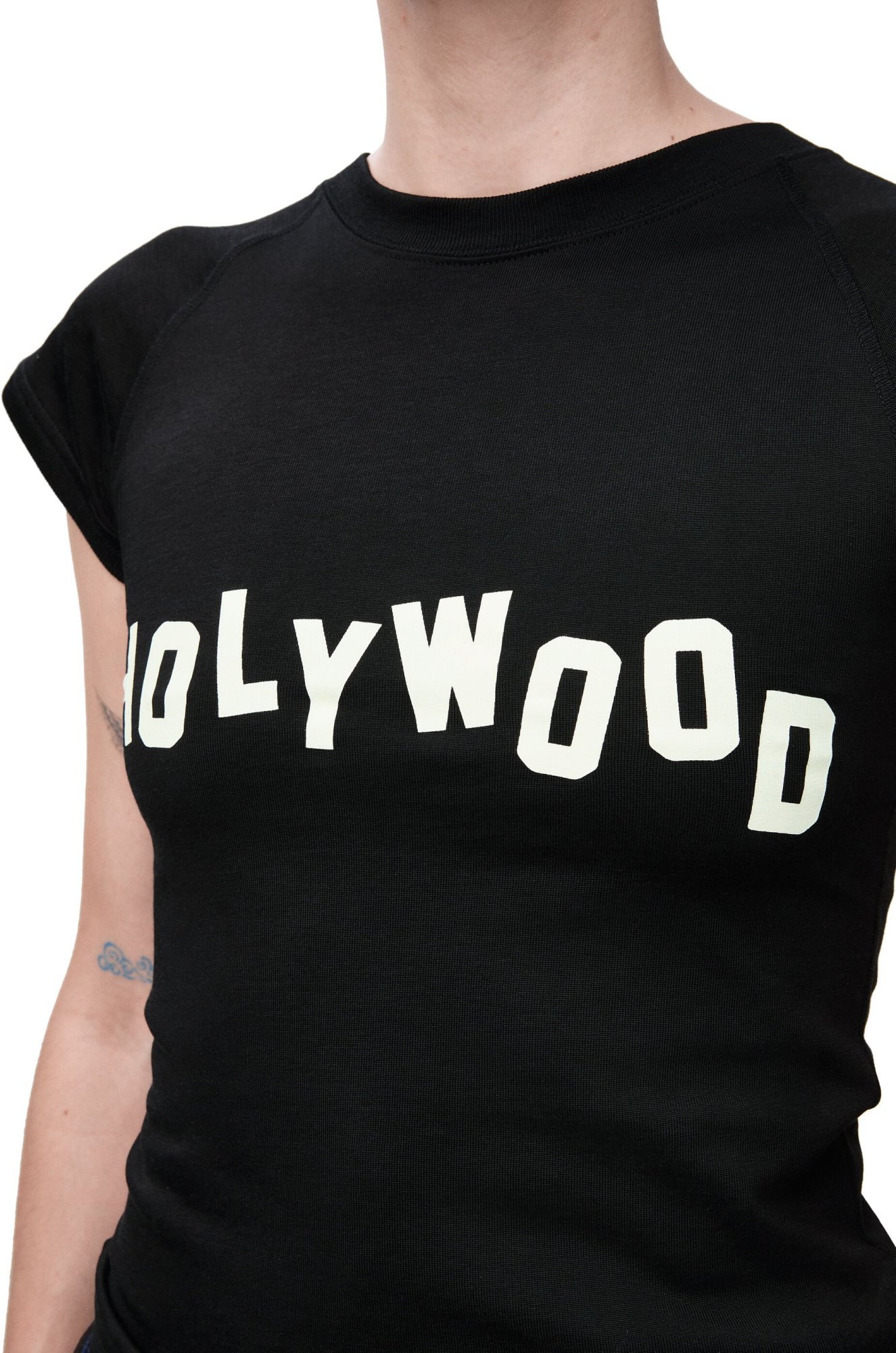 Loewe Short-sleeved T-shirt In Black