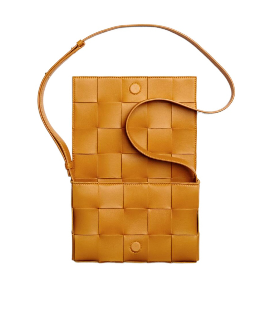 Bottega Veneta Cassette Cross-body Bag In Orange