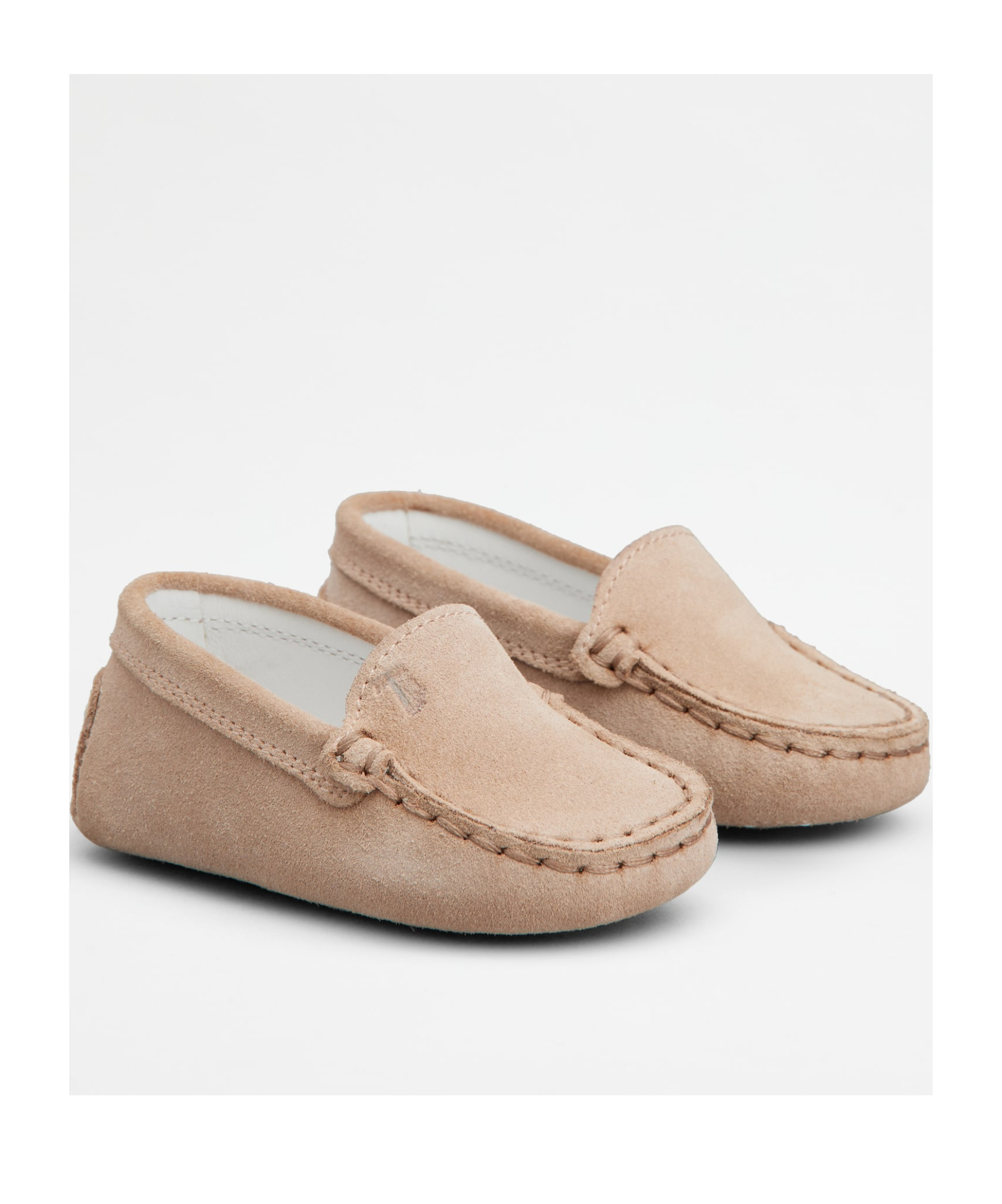 TOD'S SOFT LEATHER MOCCASIN-BEAN SHOES
