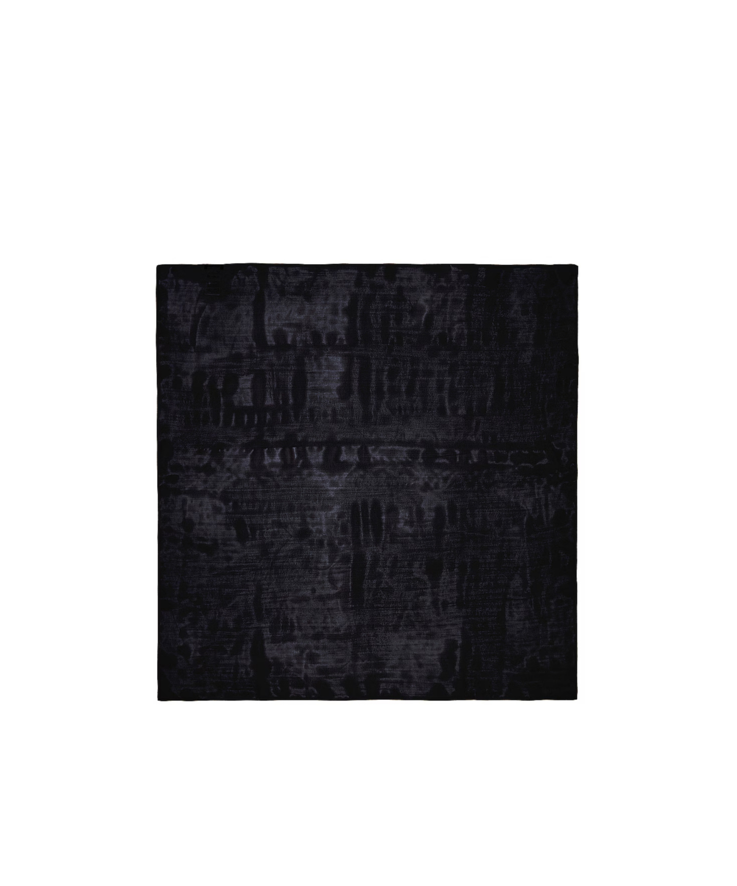 Dolce & Gabbana Square Silk Scarf In Black