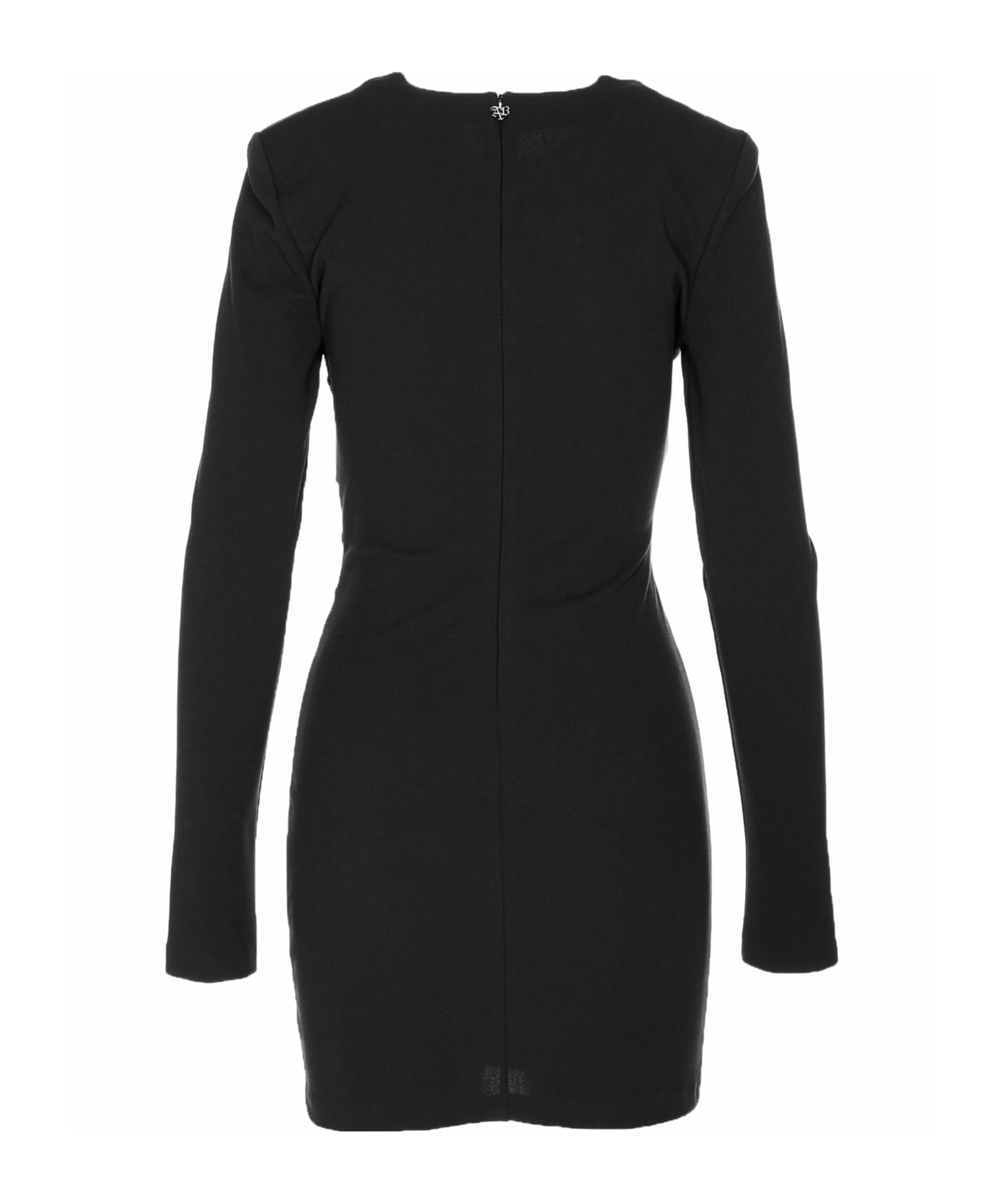 Aniye By Pleated Long-sleeved Dress In Black