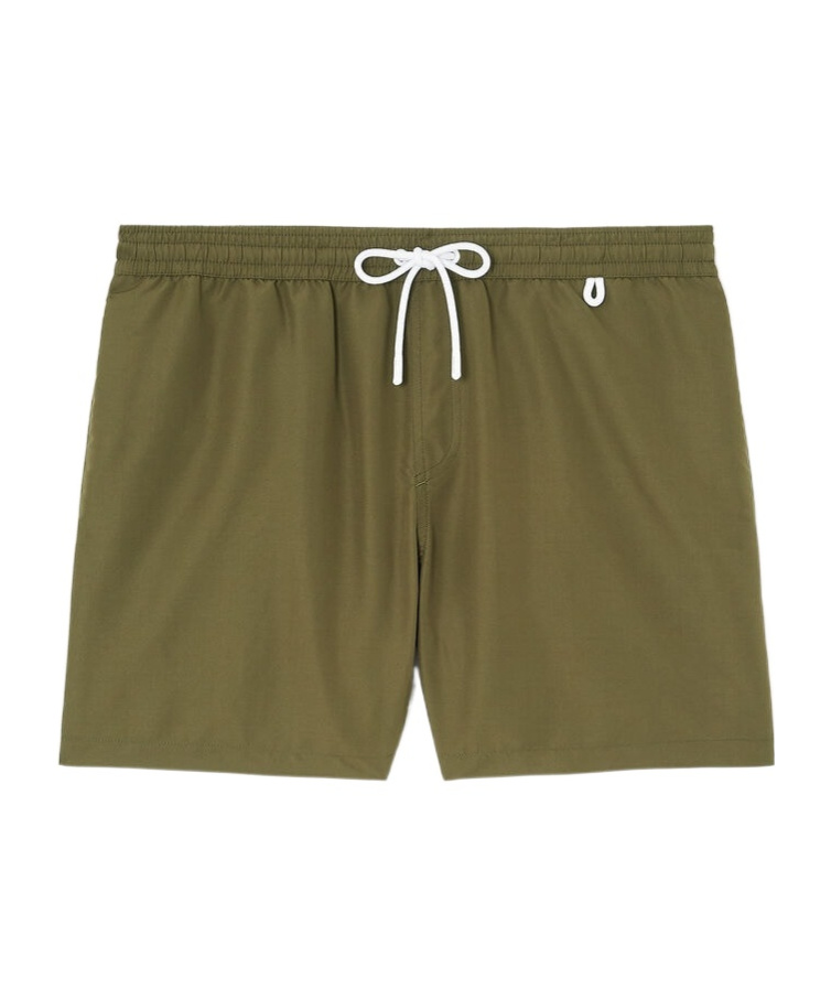 Loro Piana Bay Straight-leg Mid-length Swim Shorts In Green
