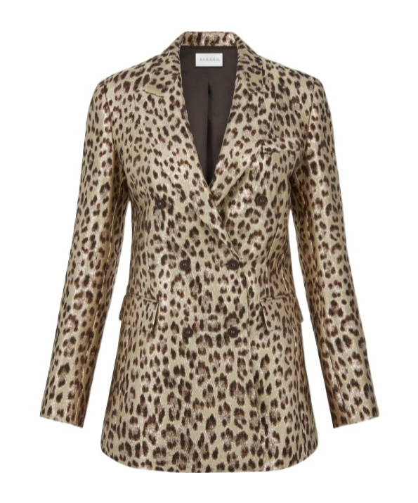 P.a.r.o.s.h Double-breasted Blazer In Brown