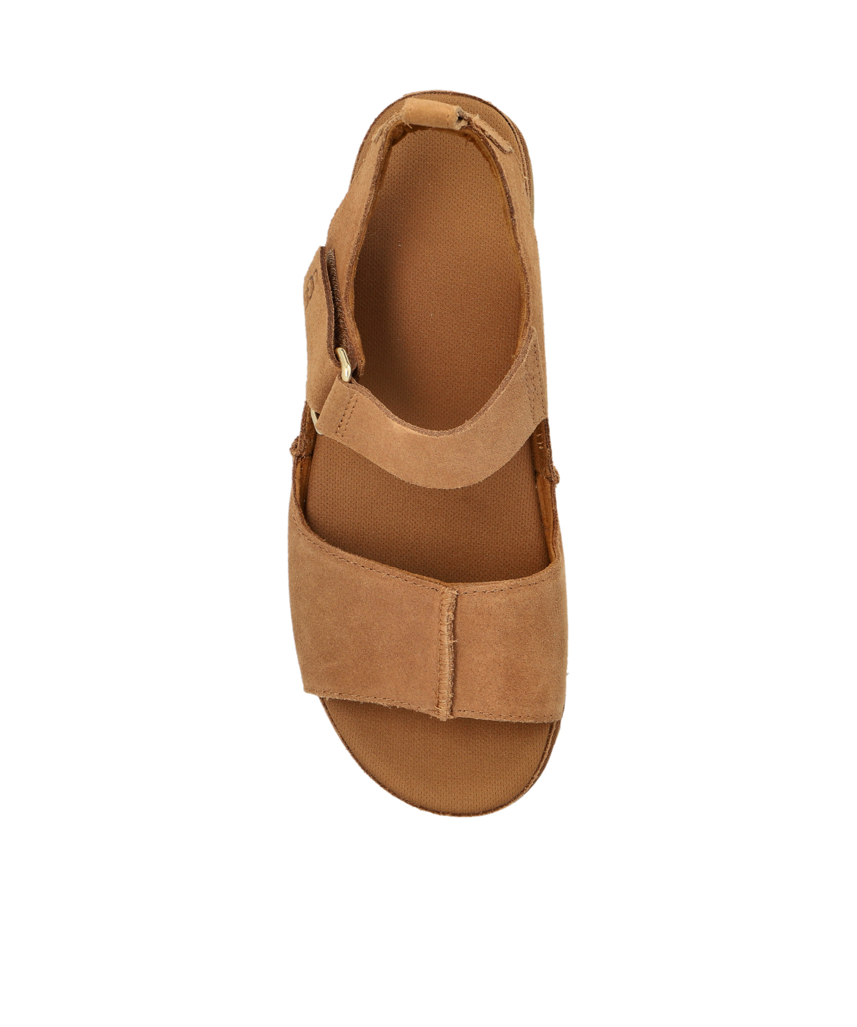 Ugg Goldenstar Hi Suede Sandals Chestnut In Neutral