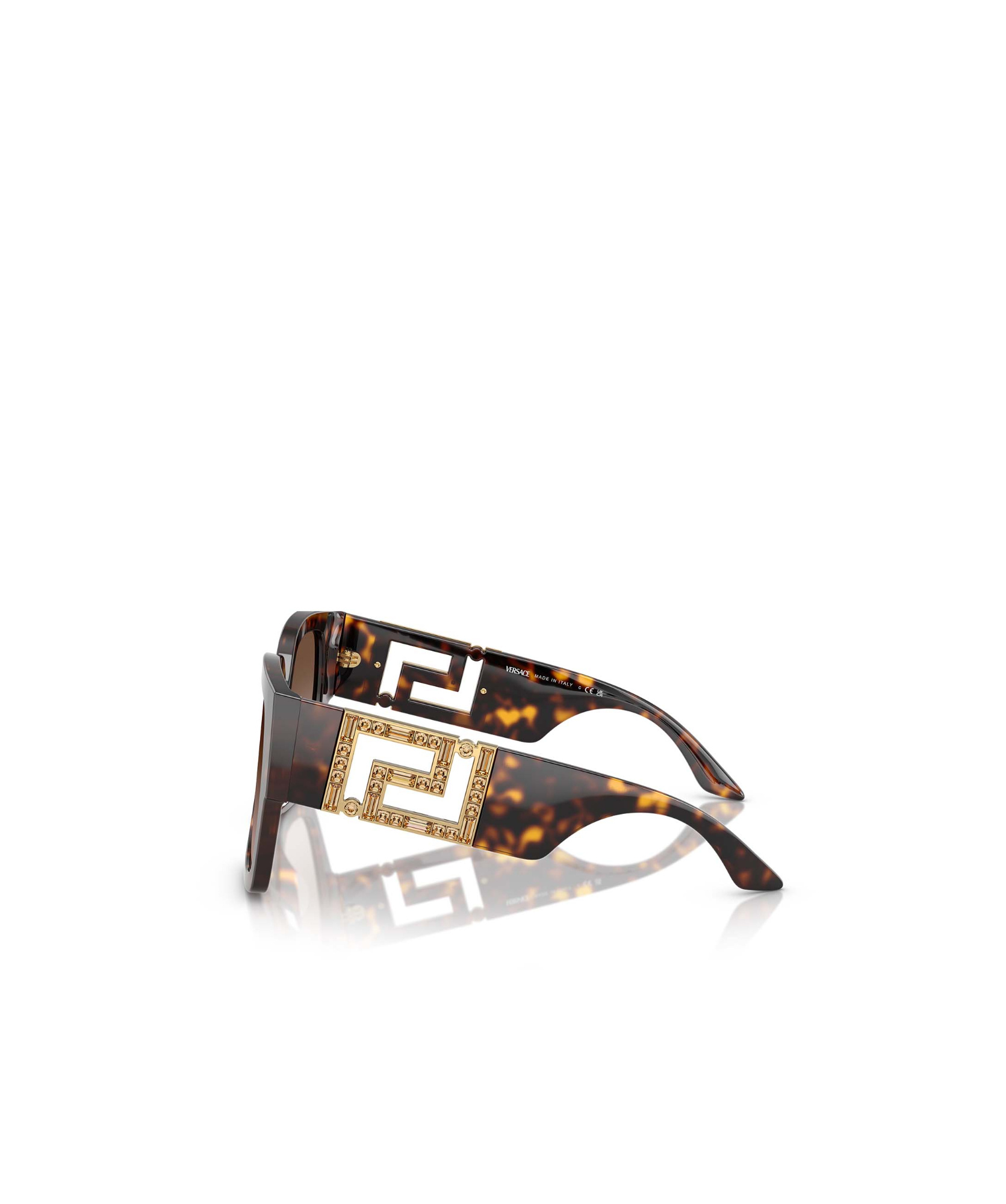 Versace Womens Ve4402 Butterfly-frame Acetate Sunglasses Brown In Multicolor