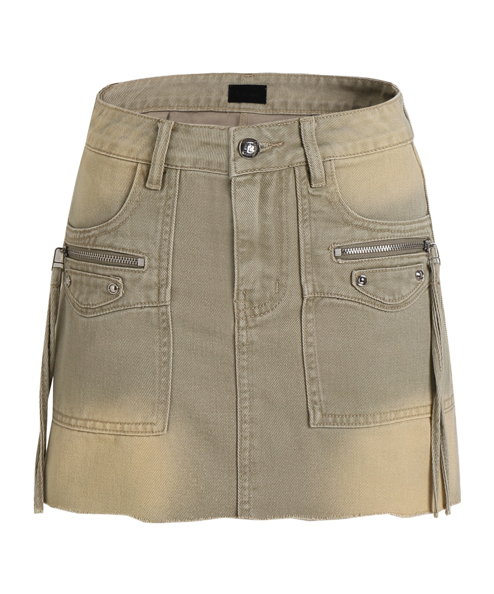 Liuregali Making Old Denim Skirts In Nude