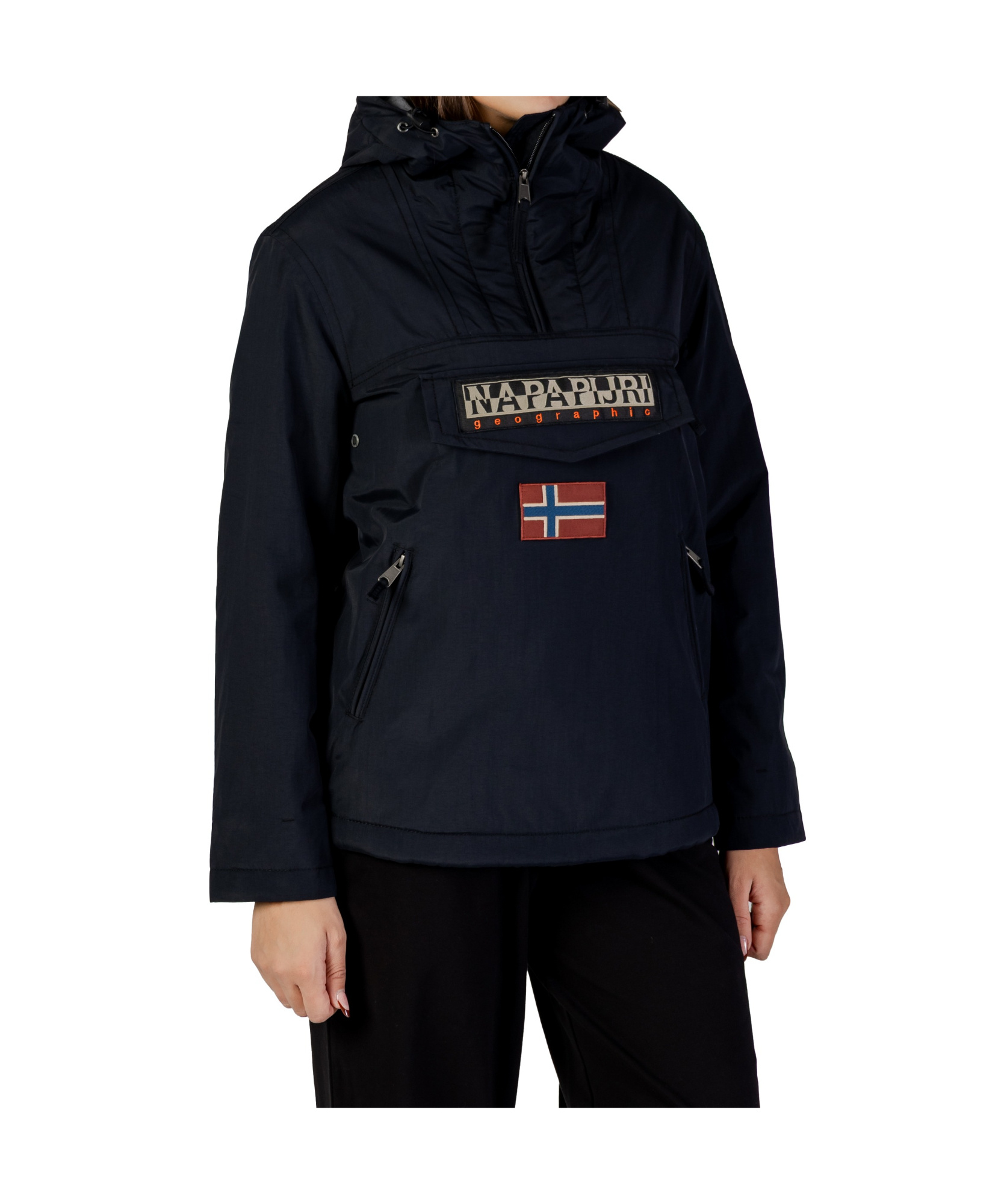 Napapijri Long Sleeve Jacket In Blue