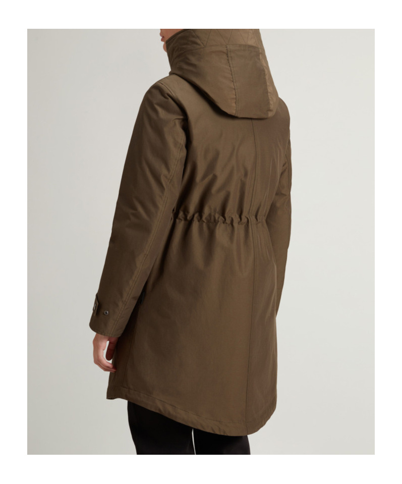 Shop Woolrich Authentic 3 In 1 Parka In Green