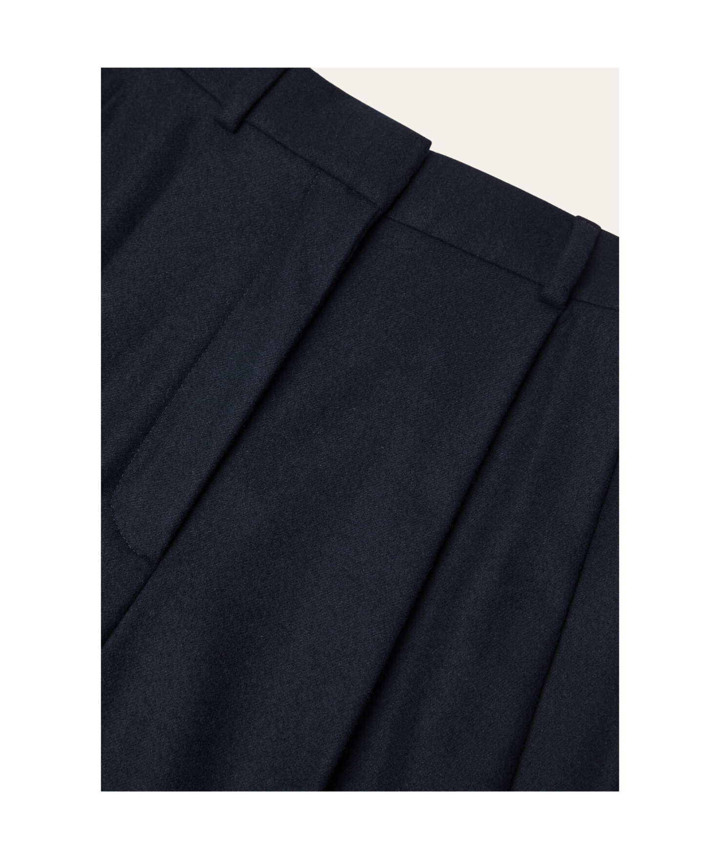 Loro Piana Pleated Trousers In Blue