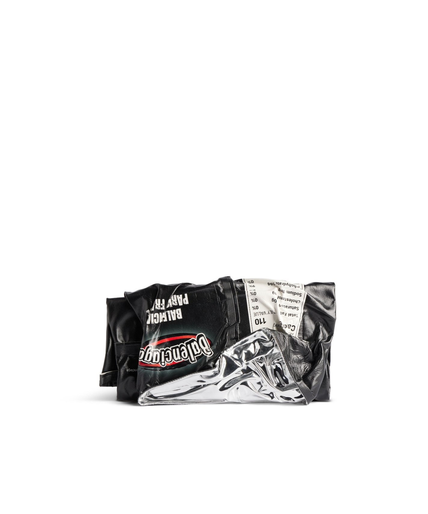 Balenciaga Chips Clutch Wallet In Black In Black