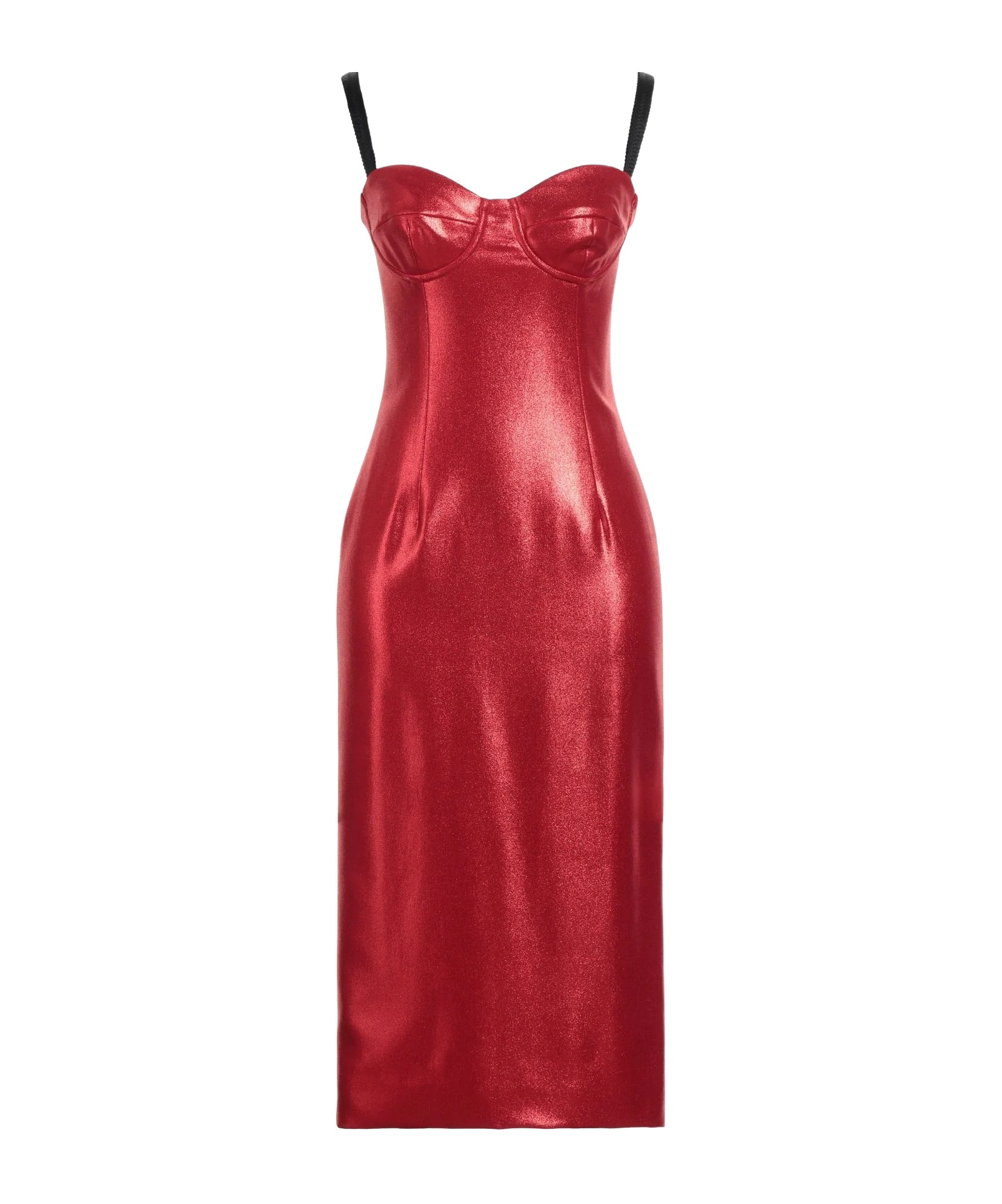 Dolce & Gabbana Midi Dress In Red
