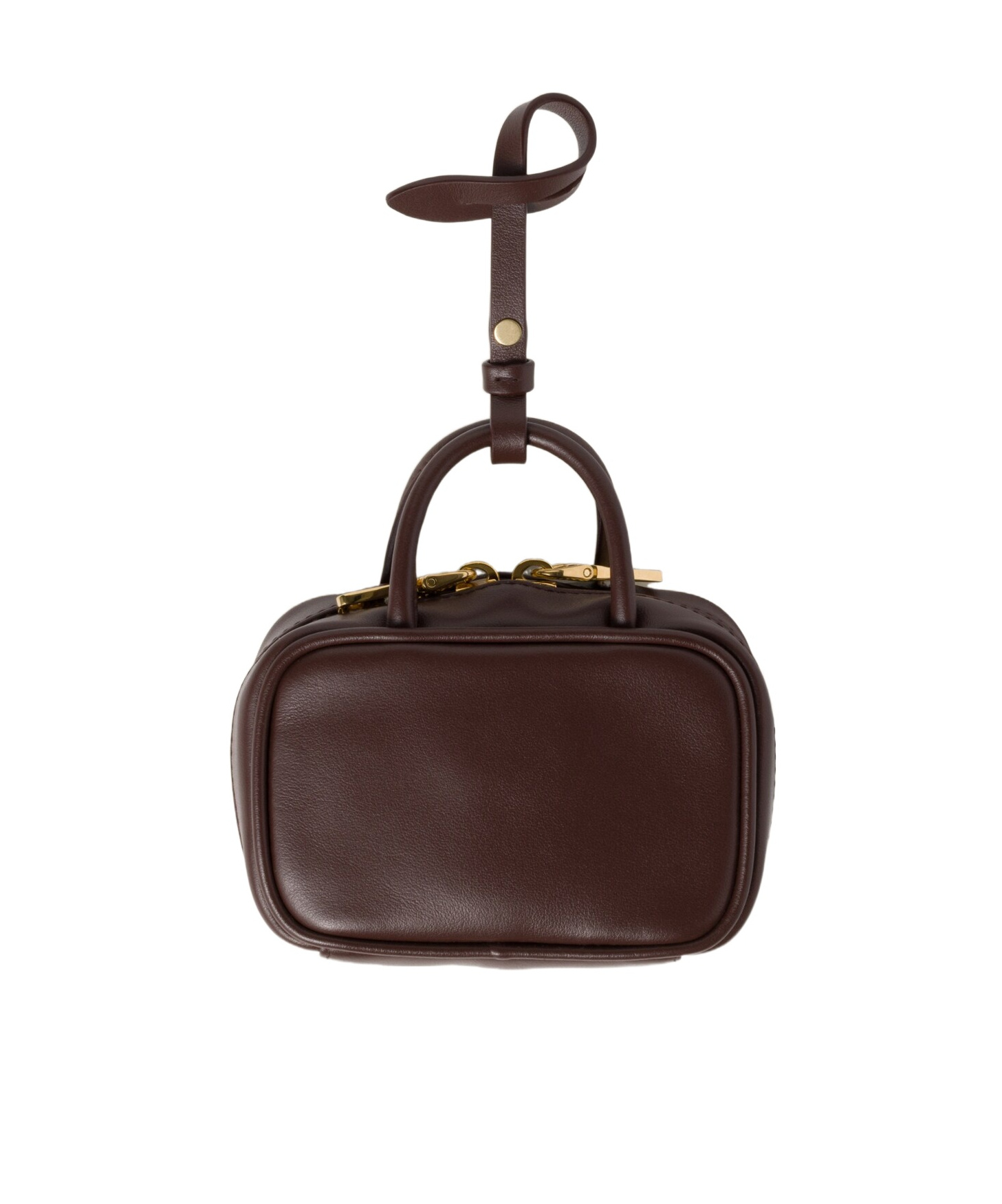 Miu Miu Miniature Bag Pendant In Black