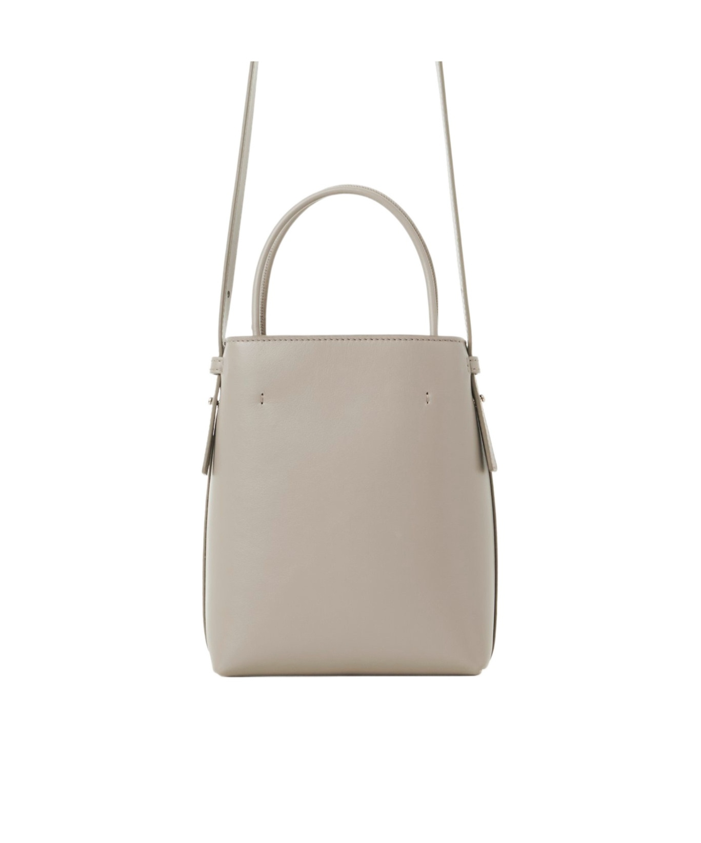 Chloé Micro Sense Tote Bag In Nude