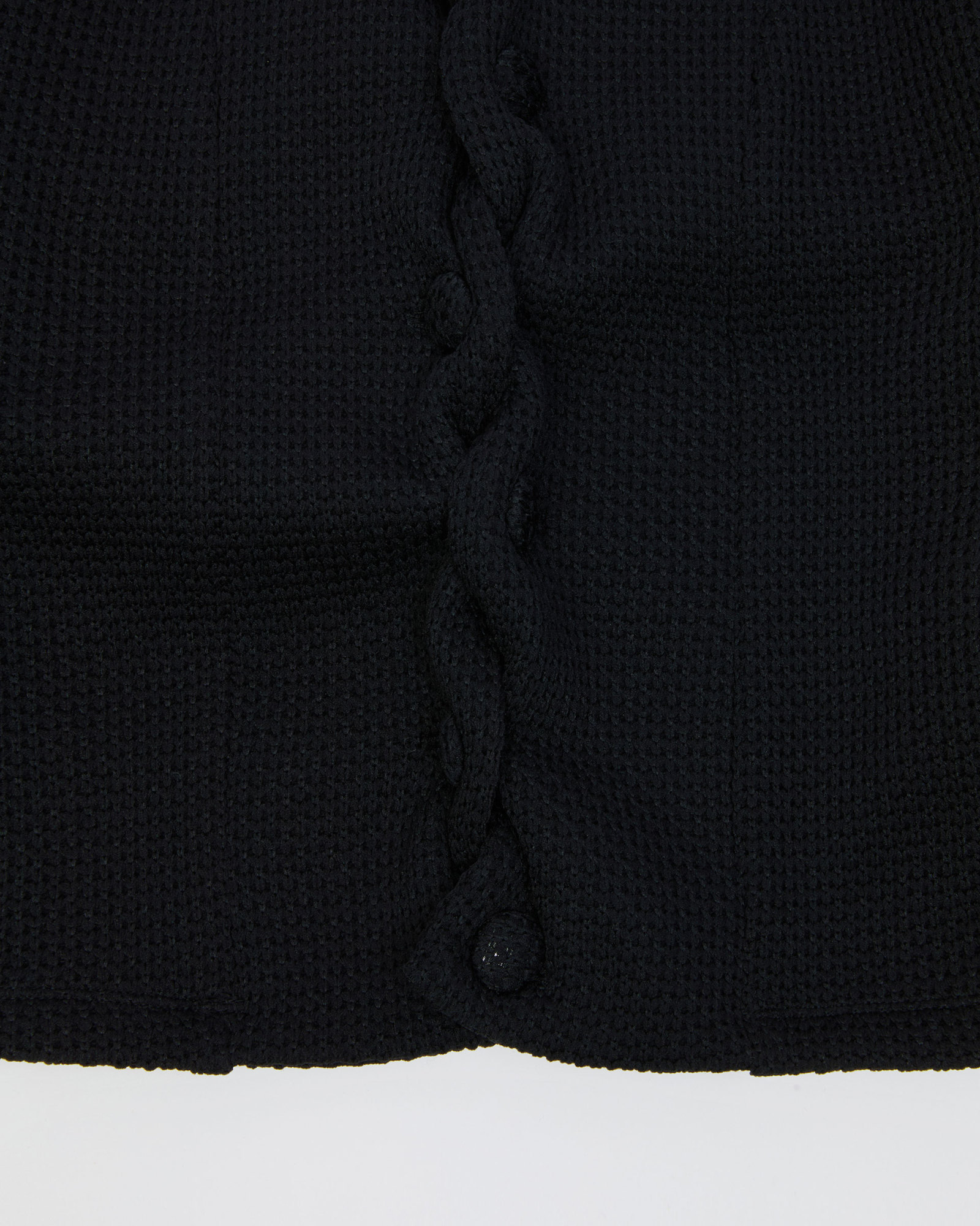 Ader Error Long Sleeve Cardigan In Black
