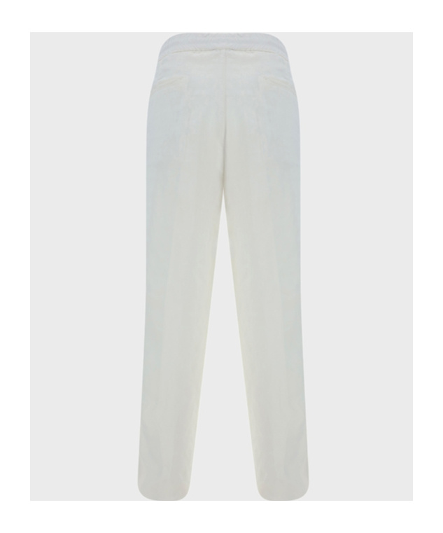 Brunello Cucinelli Cotton Sweatpants In White
