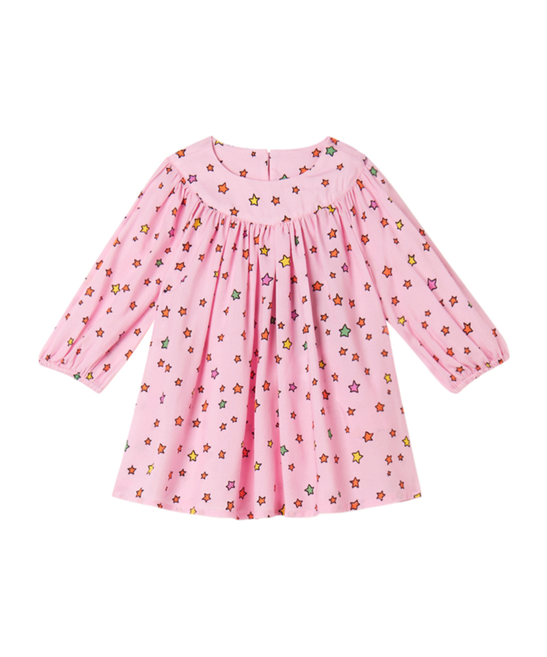 Stella Mccartney Long-sleeved Dress And Bloomers Two-piece Set In Blue