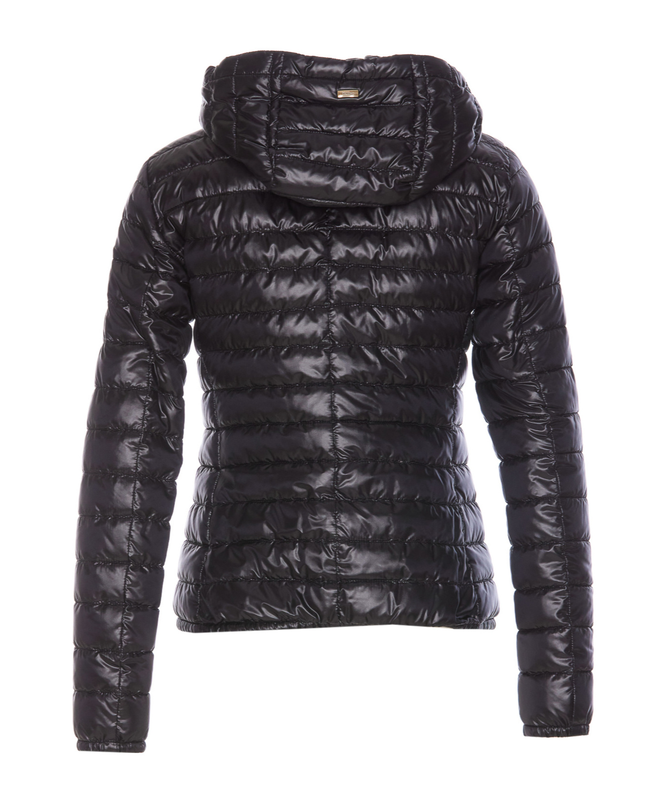 Herno Angela Quilted Puffer Jacket In Black