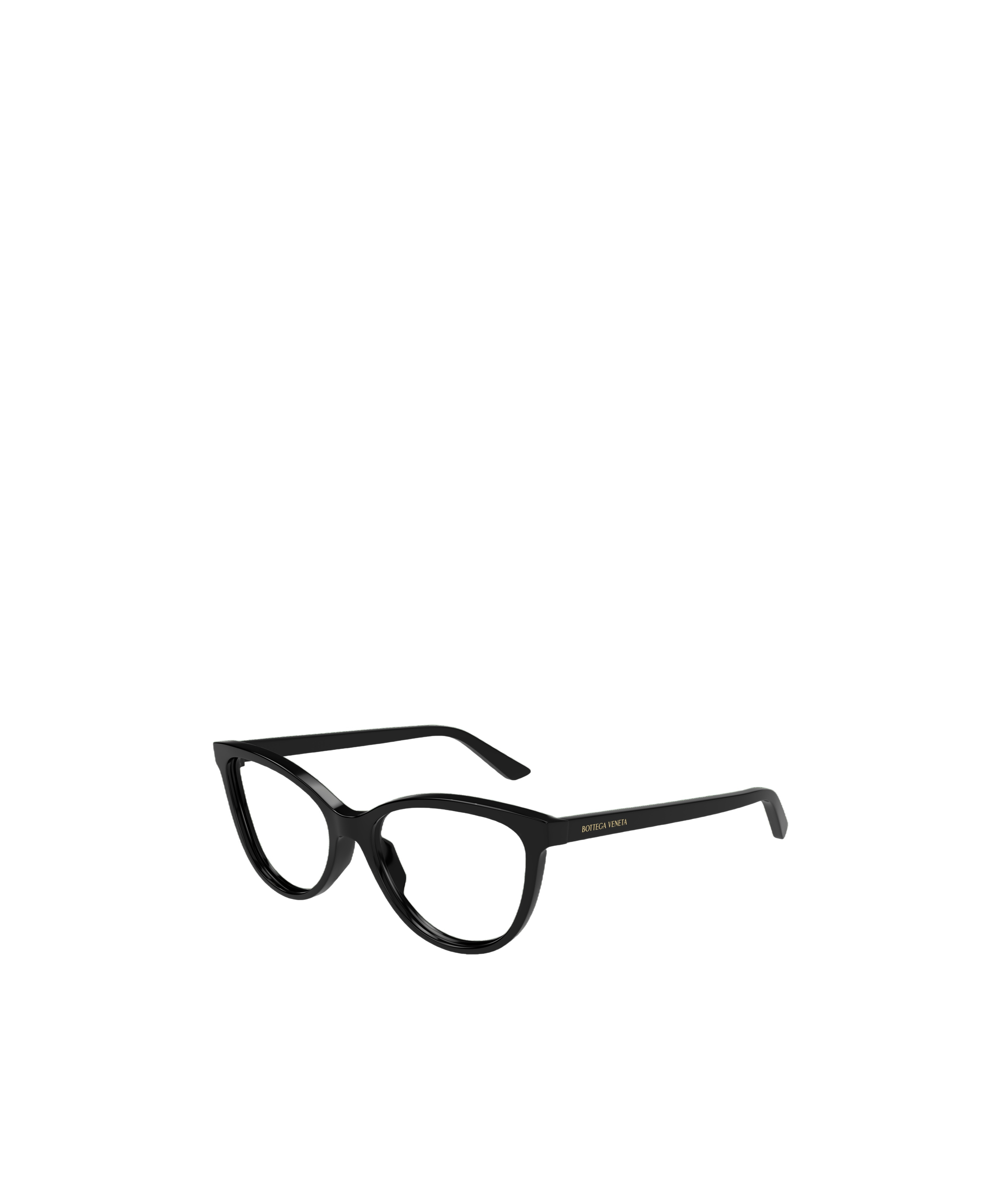Bottega Veneta Logo Flat Mirror In Black