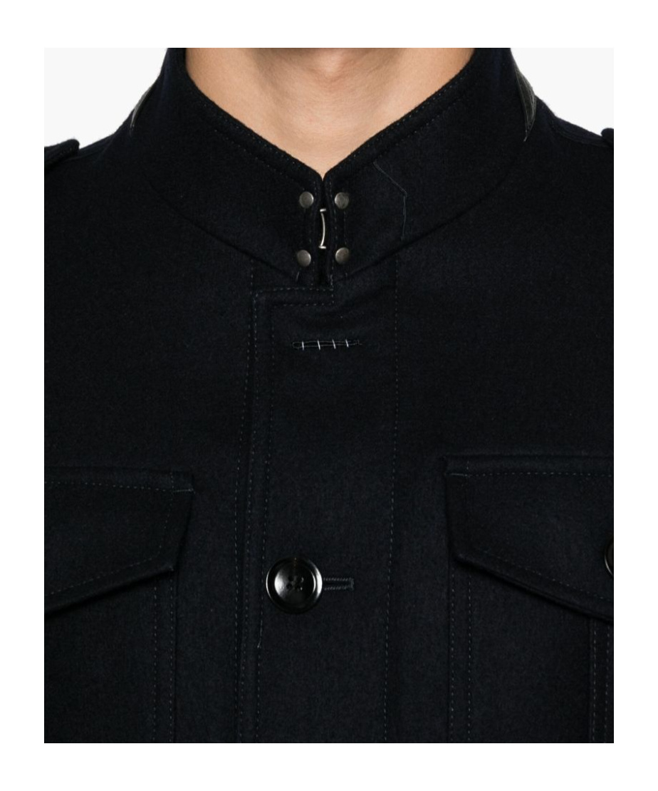 Tom Ford Coat In Black