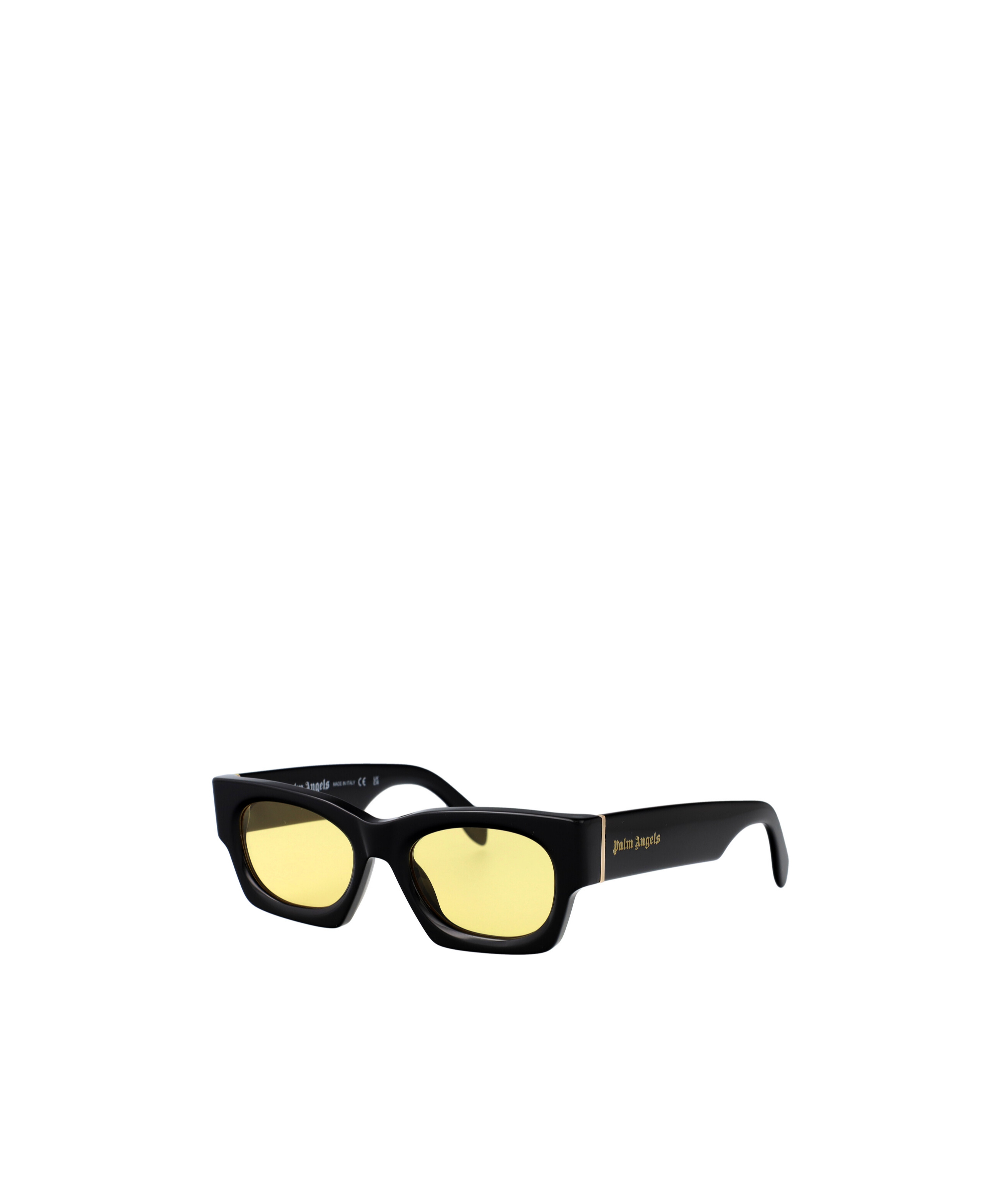 Palm Angels Full Frame Sunglasses In Yellow