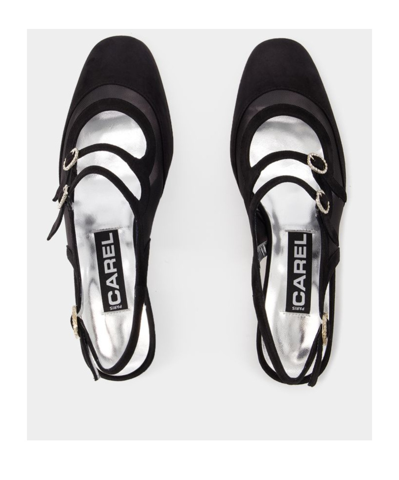 Carel Paris 'mary Jane Slingback In Black