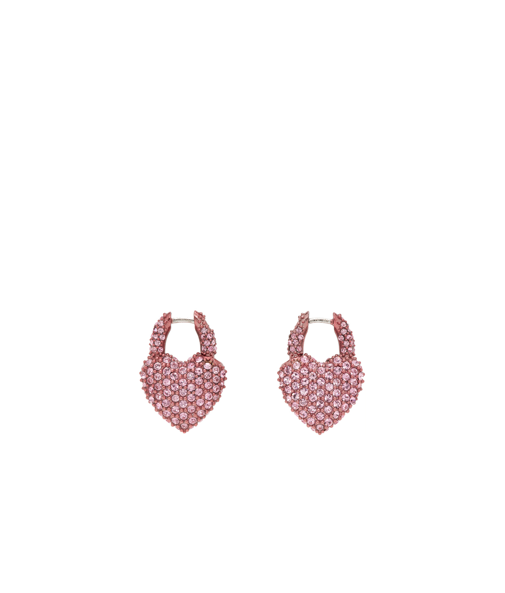 Balenciaga Minnie Earrings In Pink
