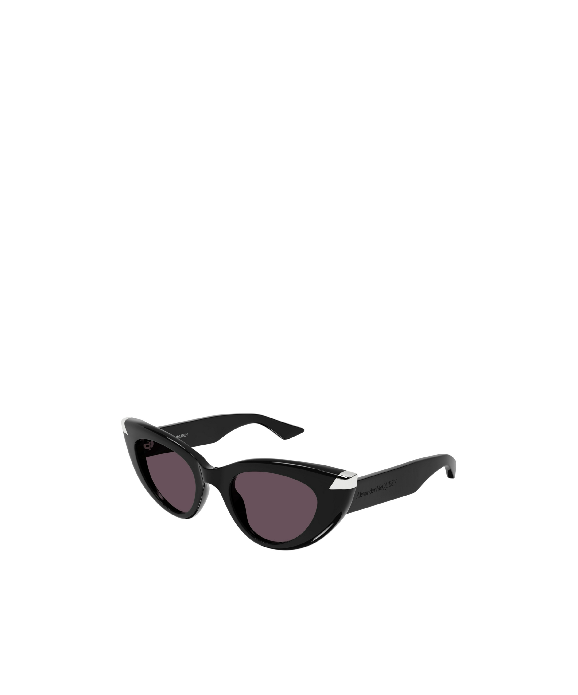 Alexander Mcqueen Punk Rivet Cat-eye Sunglasses In Black