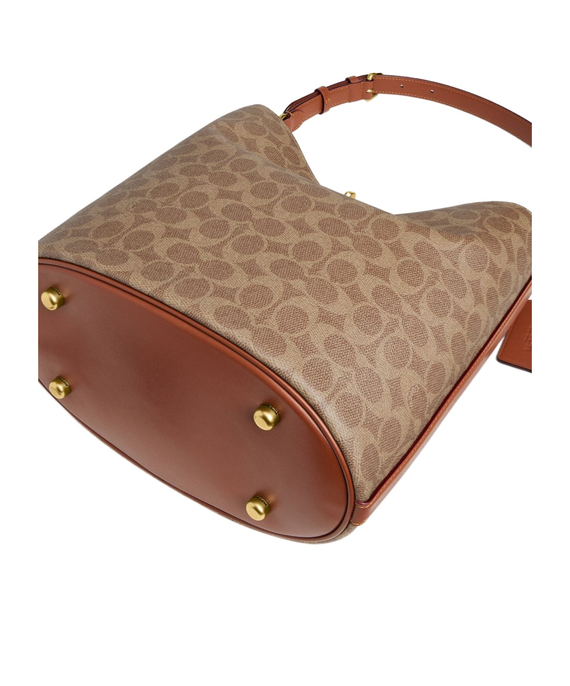 Coach Willow Bucket Bag And Shoulder Bag In Brown