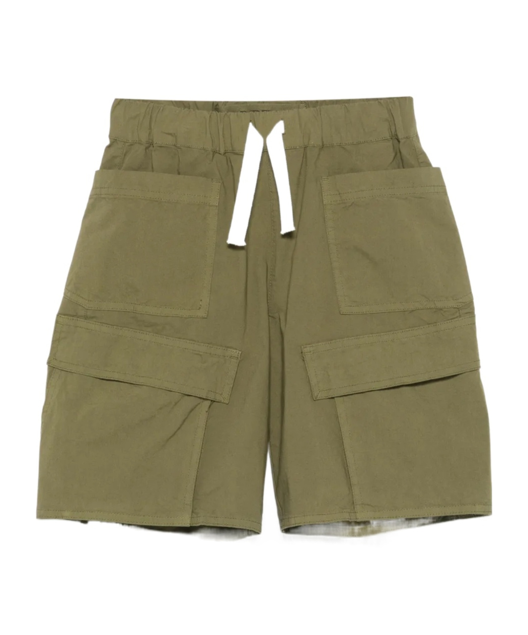 Aspesi Poplin Shorts In Green