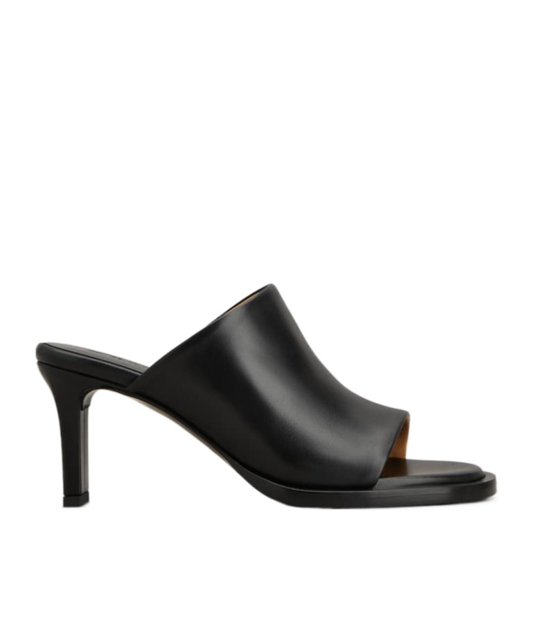 Tod's Mules In Leather In Black