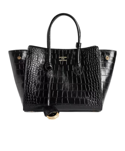 Balenciaga Hampton Mini Tote In Black