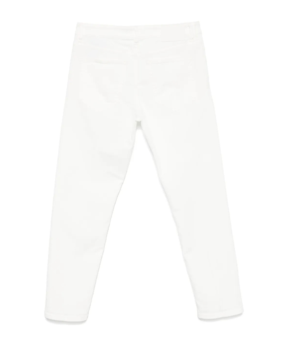 Pt Torino Tapered Jeans In White