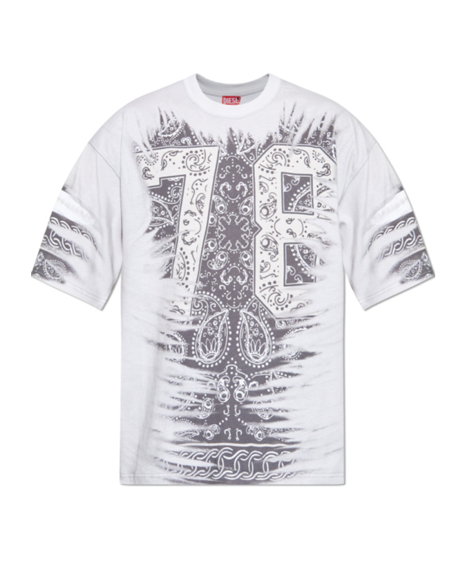 Diesel Short-sleeved T-shirt In White