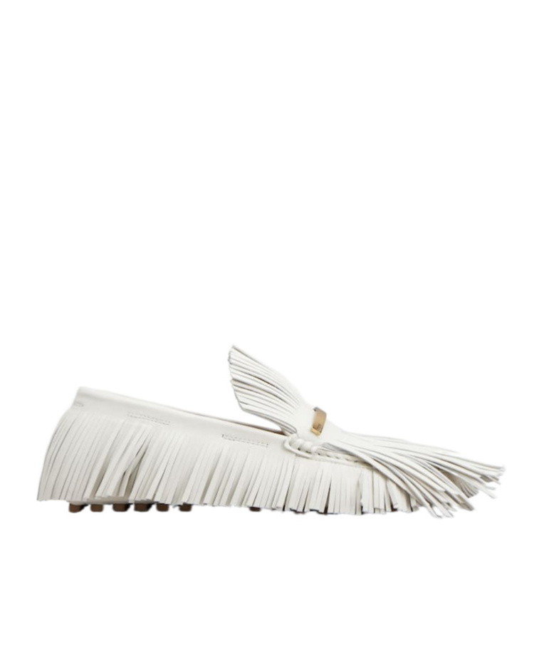 Tod's Tassel Business Dress Shoes In White