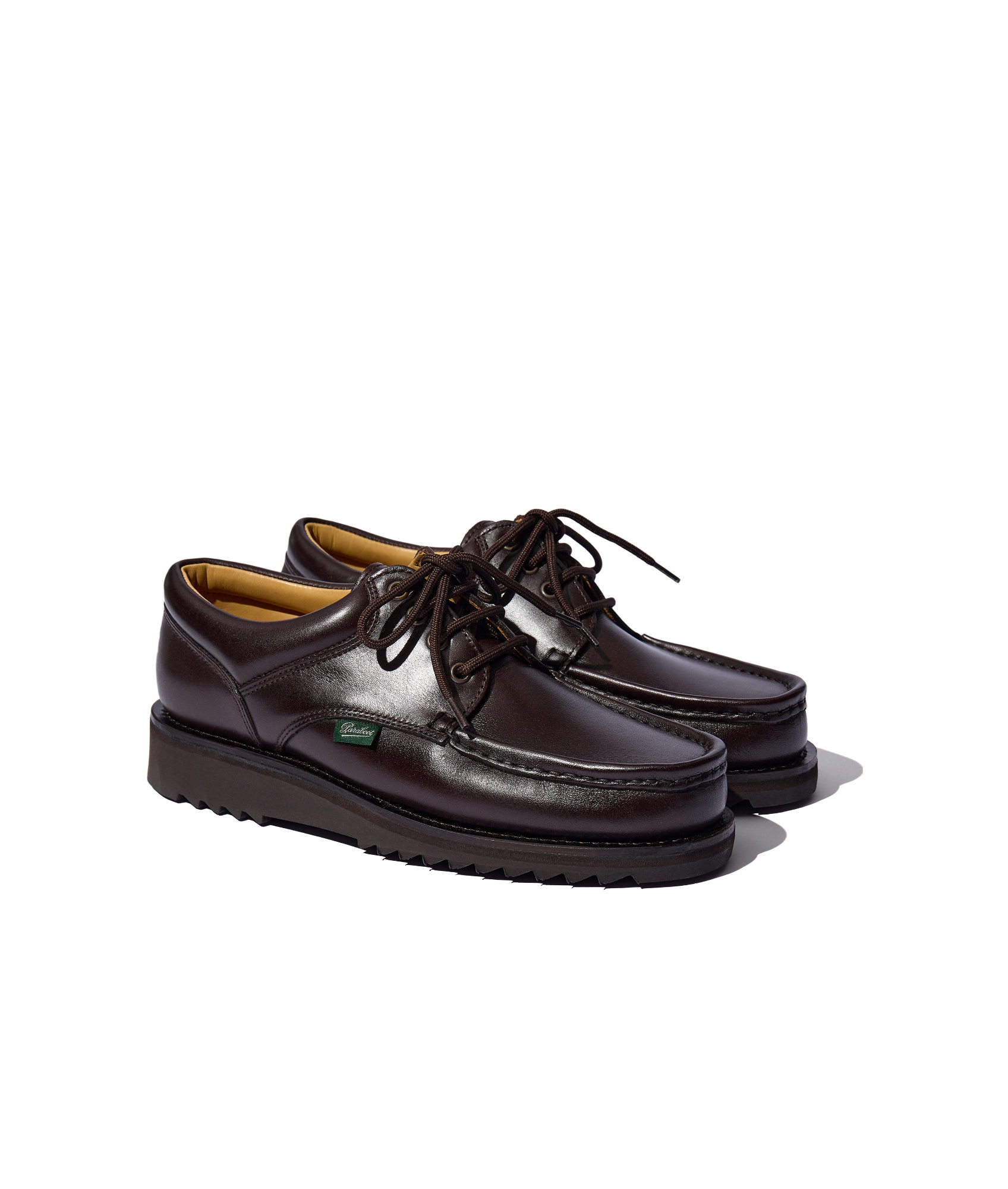 Paraboot Round-head Casual Shoes In Black
