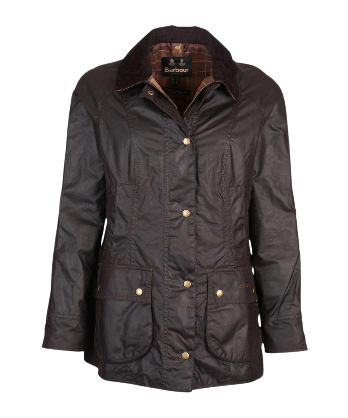 Barbour Long-sleeved Casual Jacket In Black