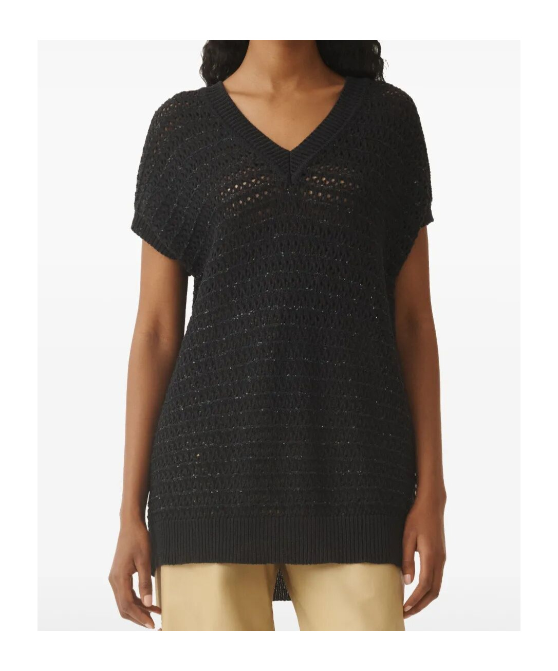 FABIANA FILIPPI FABIANA FILIPPI SEQUINS RIBBED JUMPER