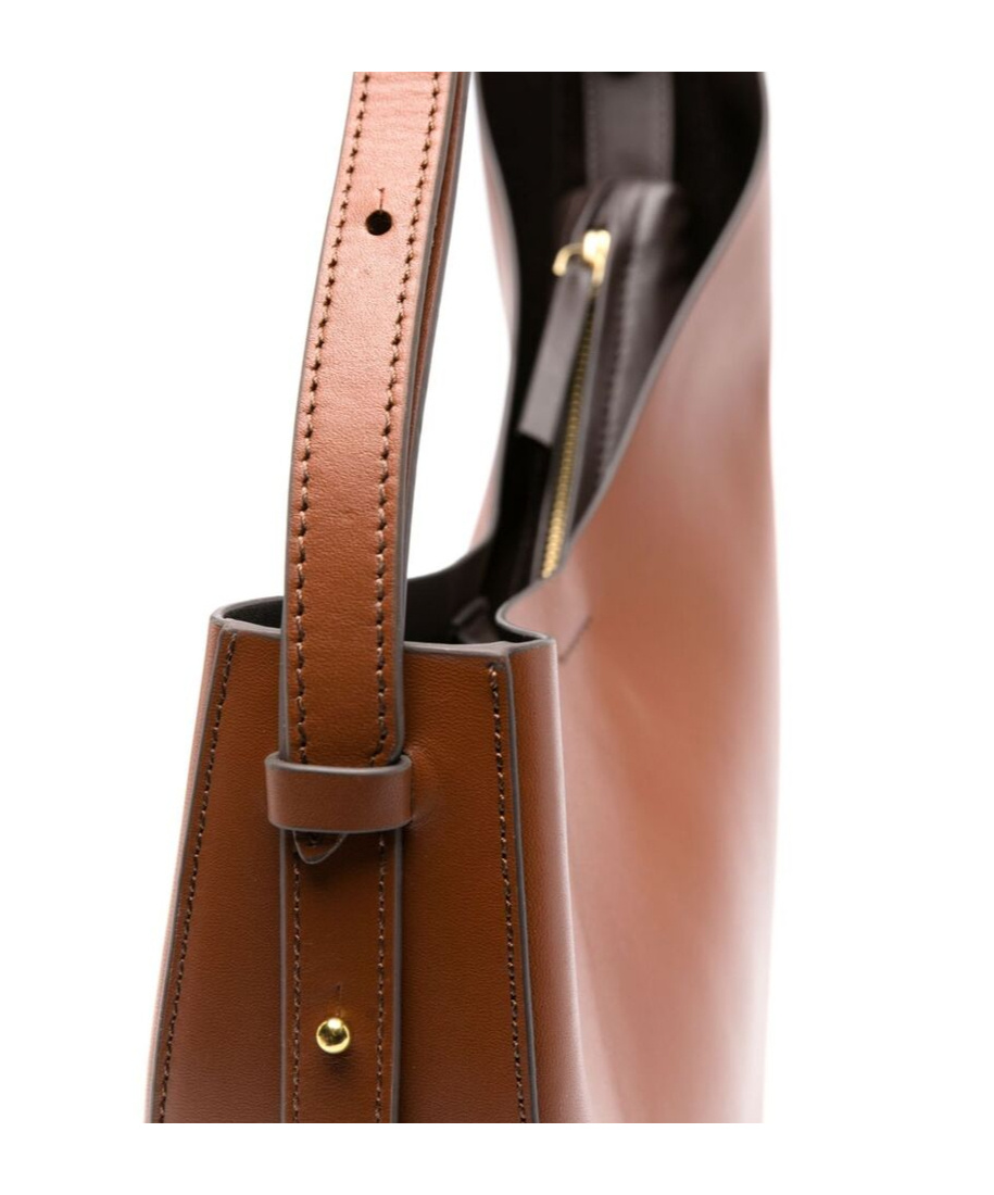 Soeur Womens Rouge Winona Suede Shoulder Bag In Brown