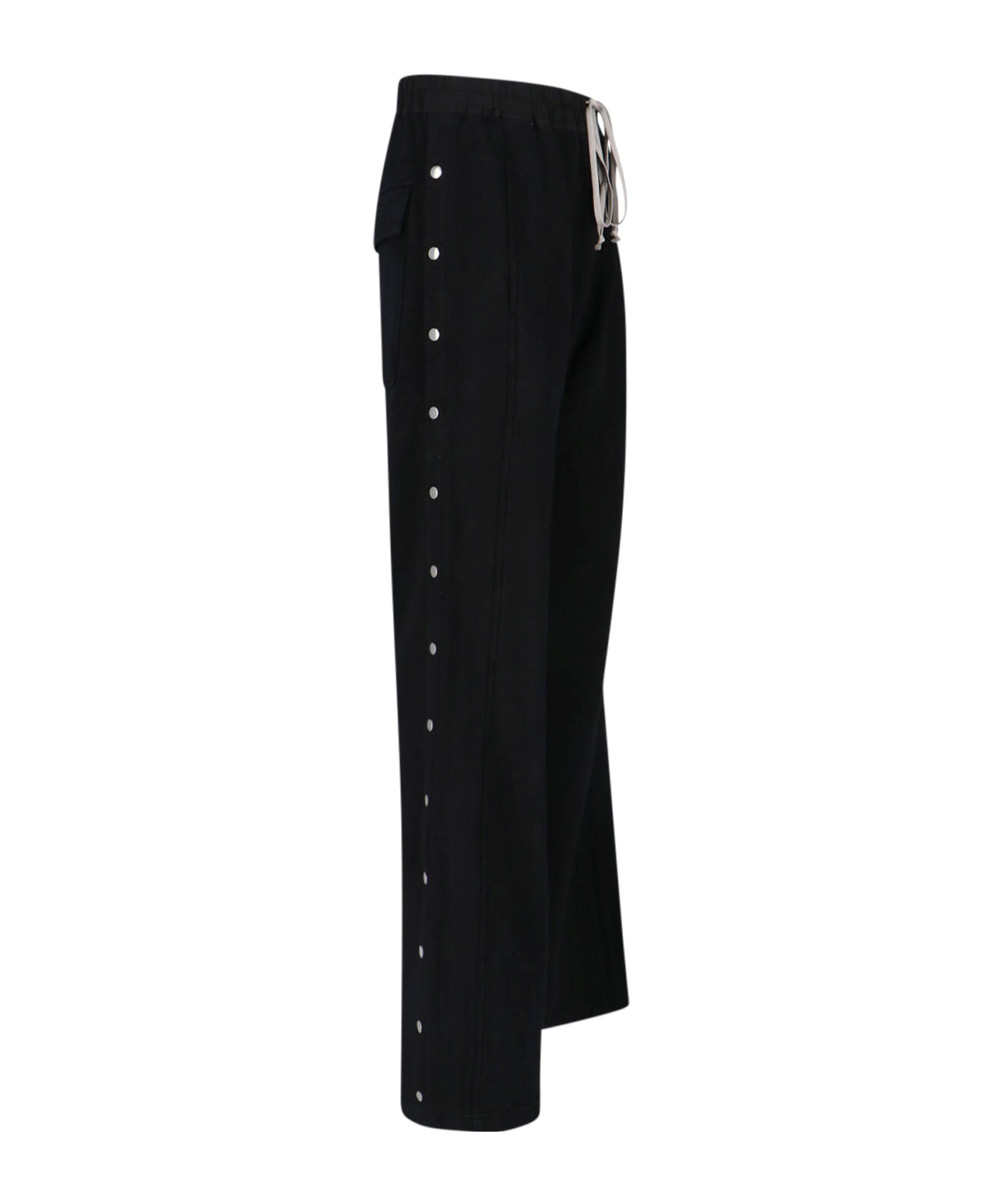 Rick Owens Drkshdw Elastic Waist Casual Pants In Black
