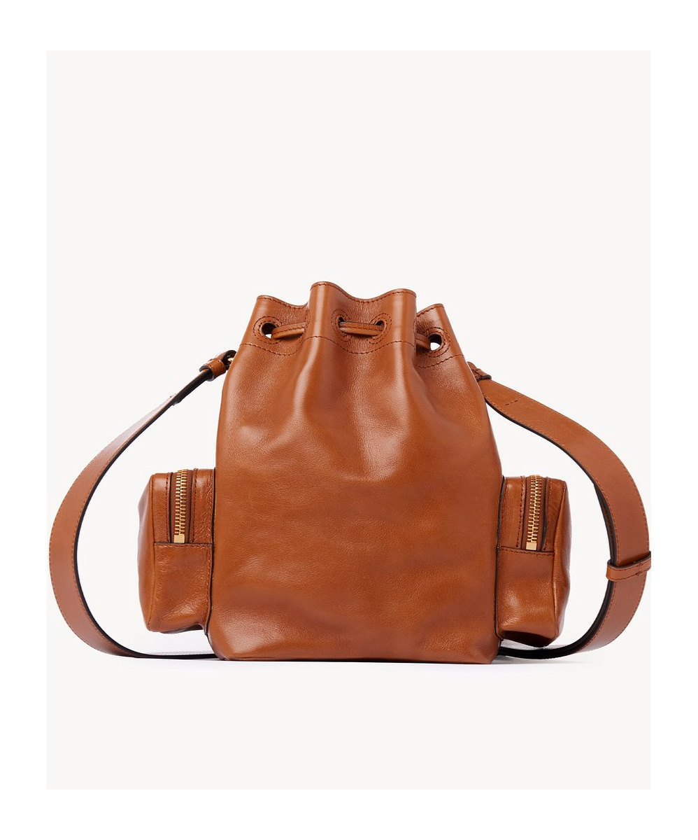 Chloé Brown Camera Bucket Bag In Brown