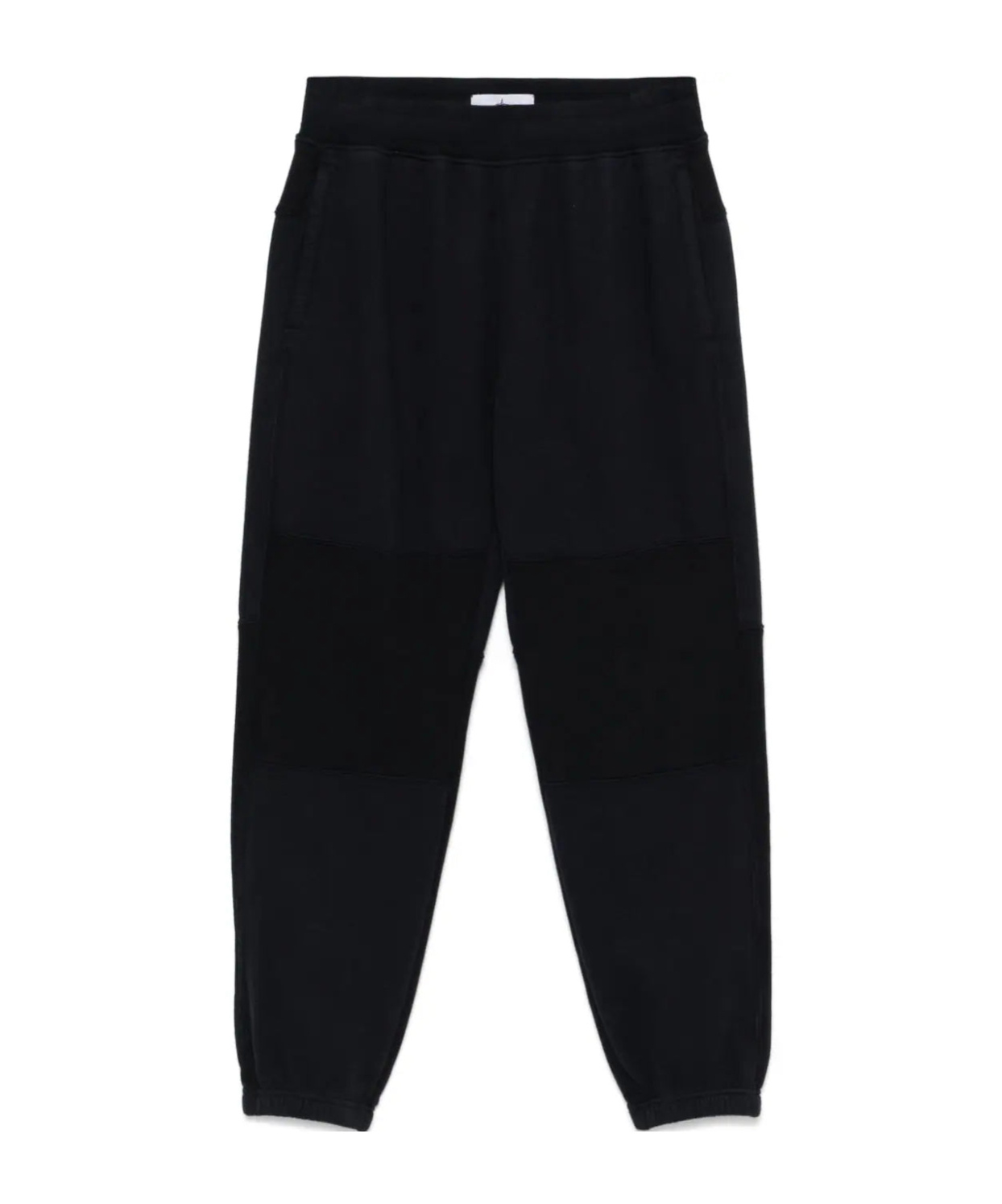Stone Island Elastic Sweatpants In Blue