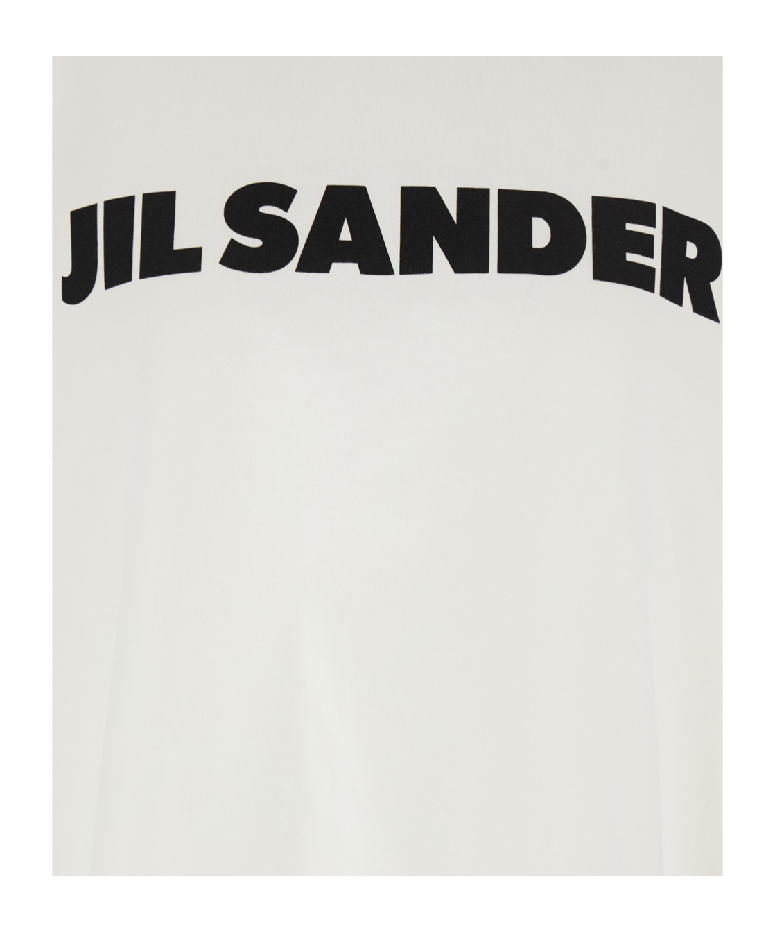 Jil Sander Logo-print Cotton T-shirt In White