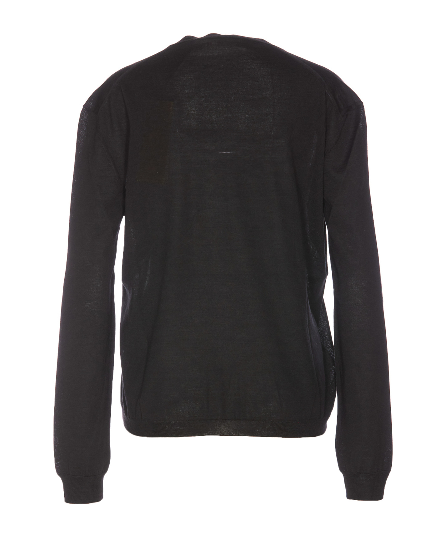 Marni Wool And Silk Blend Cardigan In Black